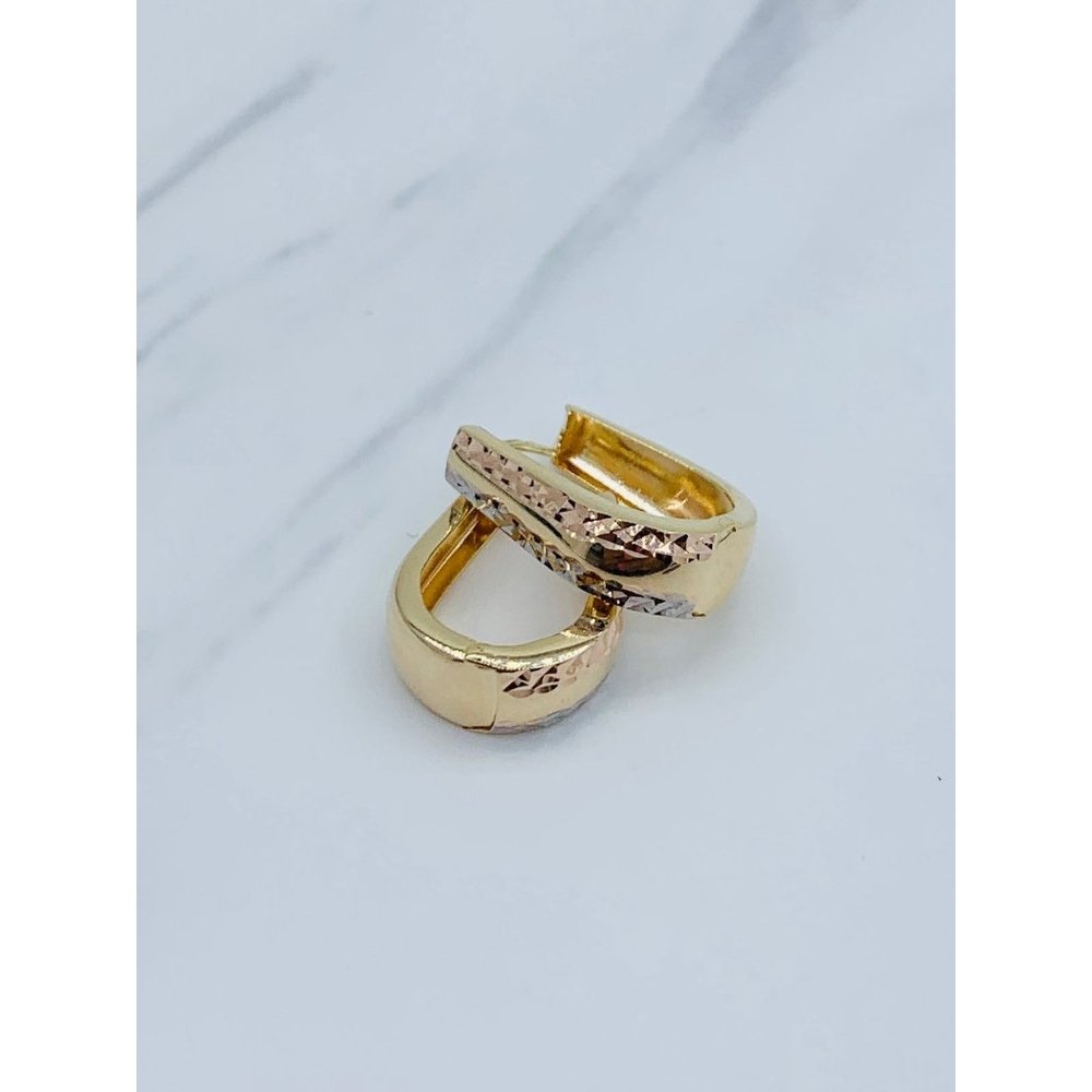 10k Solid Gold Earrings Hoops